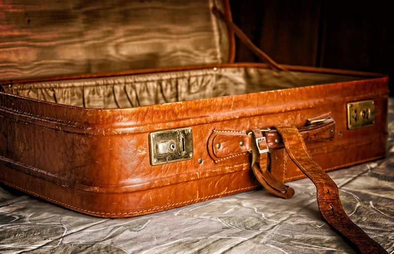 Repurposed Vintage Suitcases